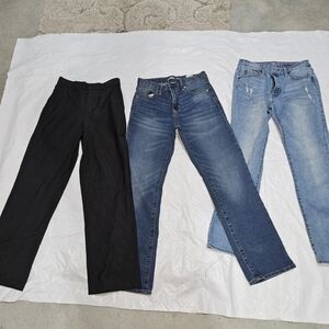 Women's Pants Various Brands Size 14and 14 slim.  2 pairs jeans, 1 pair dress p.